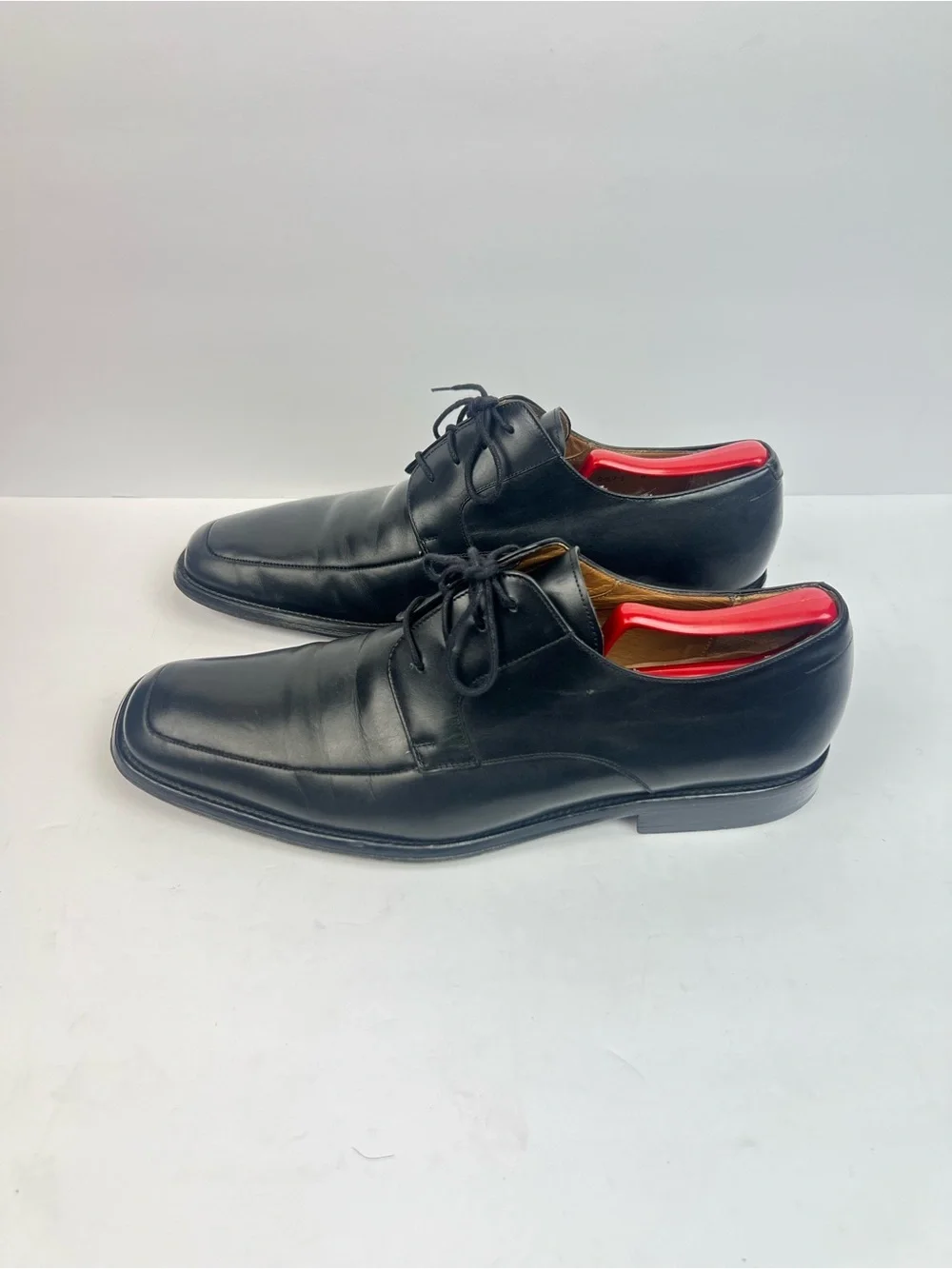Mezlan Shoes Men’s Size 11M Black Oxfords Leather Lace Up Made In Spain